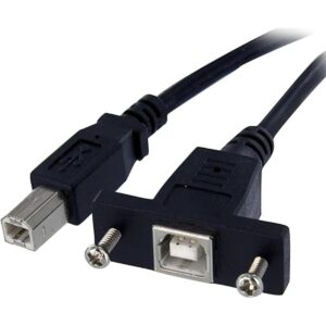 StarTech. com Cable USB de montaje en panel de 3 pies B a_1