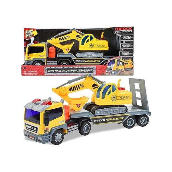 Maxx Action Transporte de excavadora de largo recorrido_2