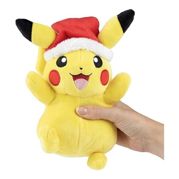 Pokémon Juguete de peluche Pikachu navideño de 8_5