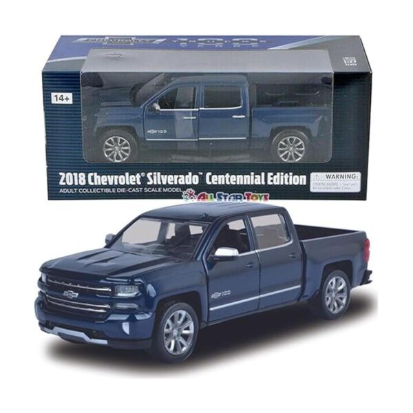 Motormax 79353BL 2018 Chevrolet Silverado LTZ Centennial_1