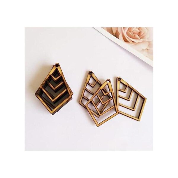 30 pendientes de madera de bricolaje pendientes de madera