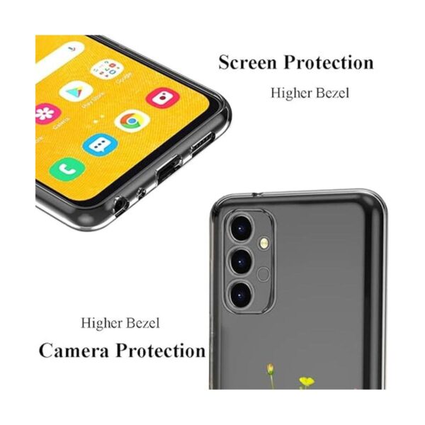 Unov Funda compatible con Samsung Galaxy A13 transparente_2
