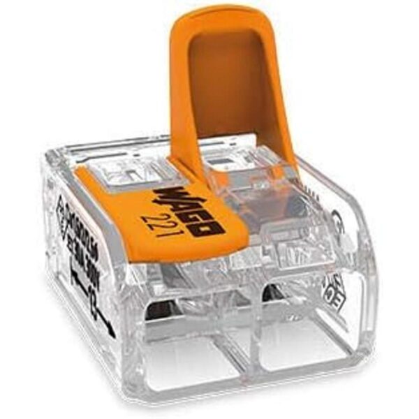 Wago 221612 PalancaTUERCAS 10AWG 2 Conductores Conectores_2