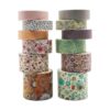 Juego de 12 rollos de cintas decorativas para