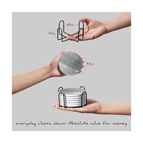 LIFVER Posavasos absorbentes para bebidas decoración de_4