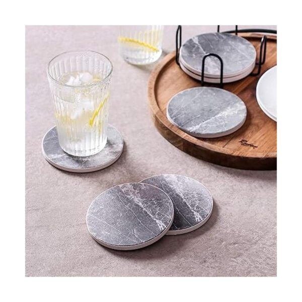 LIFVER Posavasos absorbentes para bebidas decoración de_6