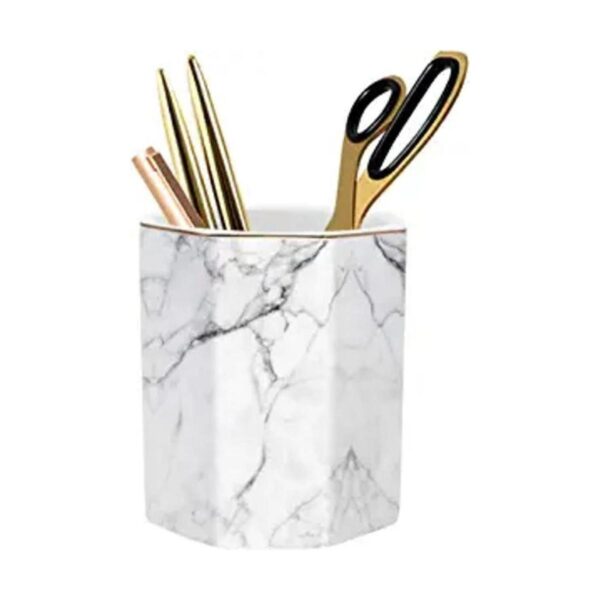 WAVEYU Pen Holder Stand for Desk Pencil Cup for Girls_1