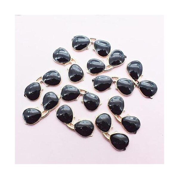 UUYYEO 20 piezas esmalte gafas de sol colgantes accesorios_2
