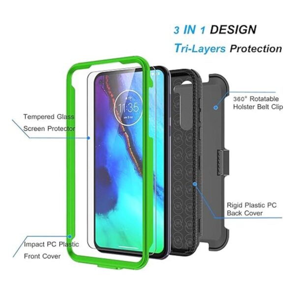 Njjex Funda compatible con Motorola Moto G Power 2020Moto_2