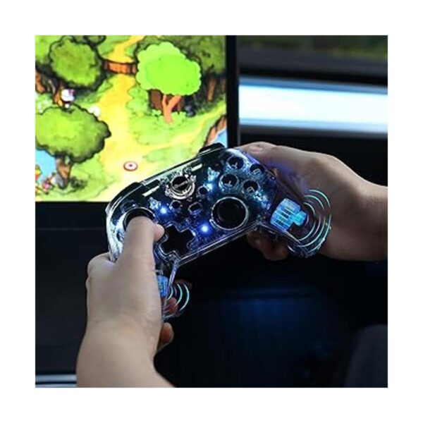 TPARTS CrystalLED Wireless Game Controller Compatible With_4