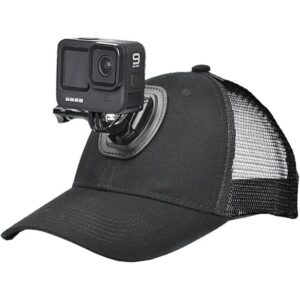 VGSION Sombrero de béisbol con soporte de cámara para_1