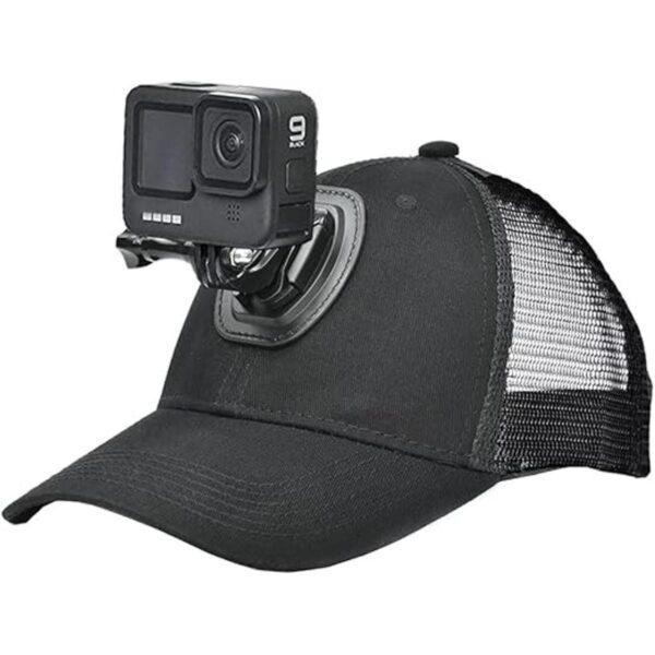 VGSION Sombrero de béisbol con soporte de cámara para_1