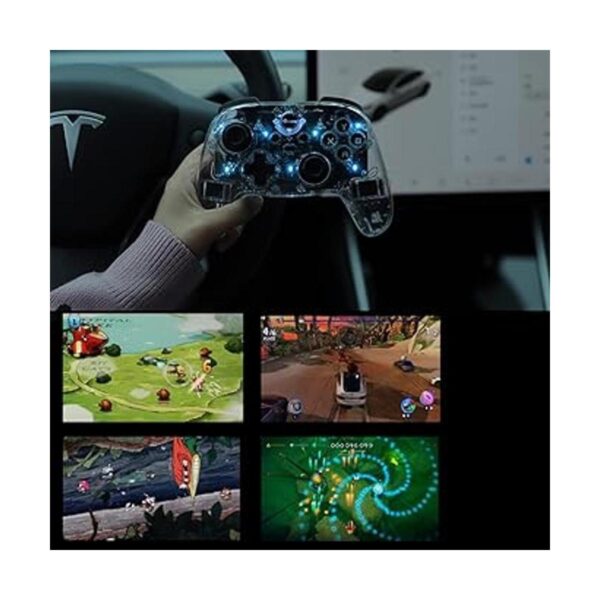 TPARTS CrystalLED Wireless Game Controller Compatible With_3