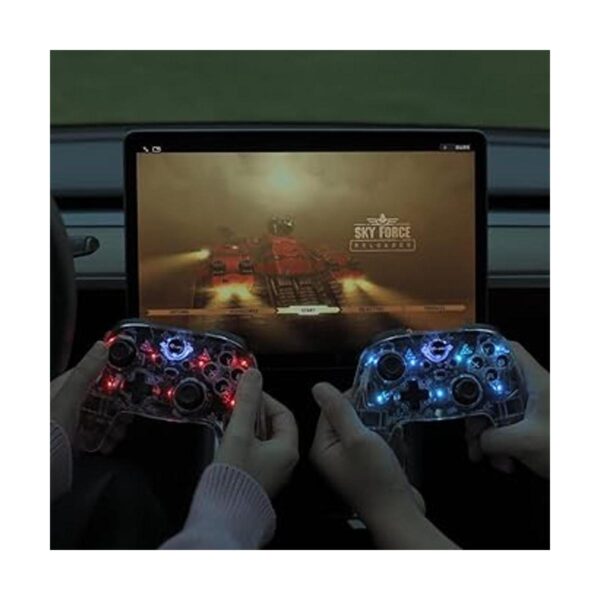 TPARTS CrystalLED Wireless Game Controller Compatible With_2