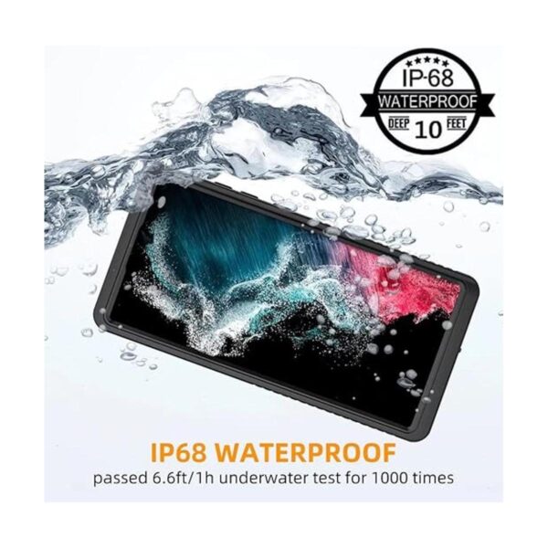 YMCCOOL Funda para Samsung Galaxy S22 Ultra Waterprooof_2