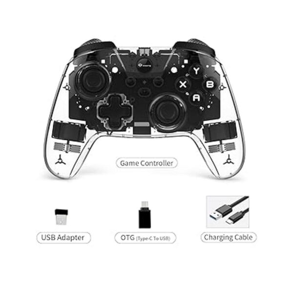 TPARTS CrystalLED Wireless Game Controller Compatible With_6