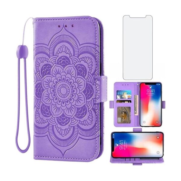 Asuwish Compatible con iPhone Xs X 10 10s Funda tipo_1