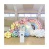 Janinus Kit de guirnalda de globos pastel de unicornio_5