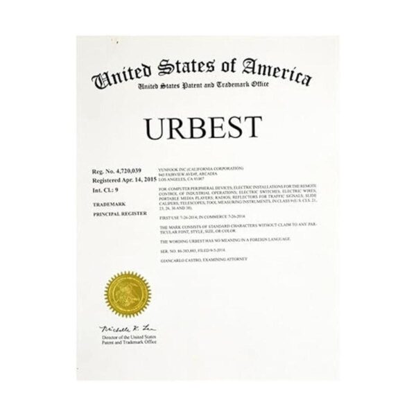 URBEST 305M Rollo de cable de cobre chapado en PVC_3