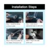 Ventilador de clip de asiento de automóvil de 12 V