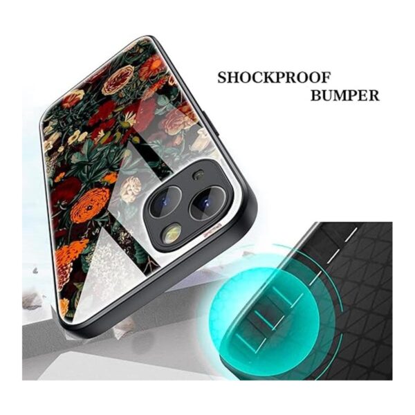 TABAVSIT Funda para iPhone 13 Flower Garden diseño todo_3