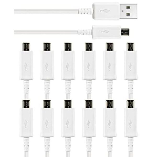 TekSonic Paquete de 12 cables micro USB a USB A para_1