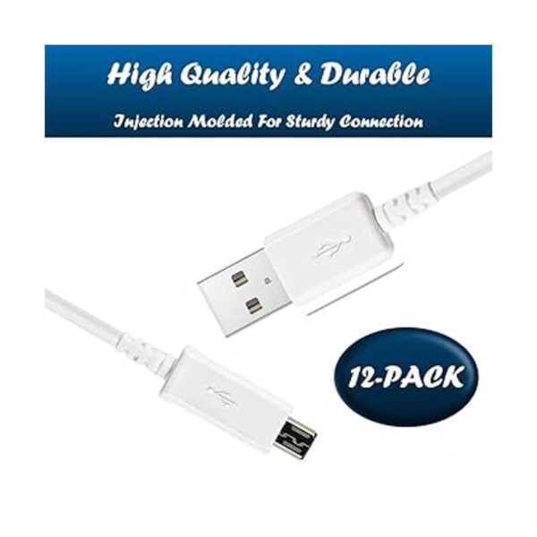 TekSonic Paquete de 12 cables micro USB a USB A para_2