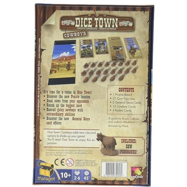 Dice Town Expansión de Cowboy_2