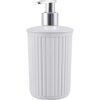 Superio Juego de accesorios de baño de plástico acanalado