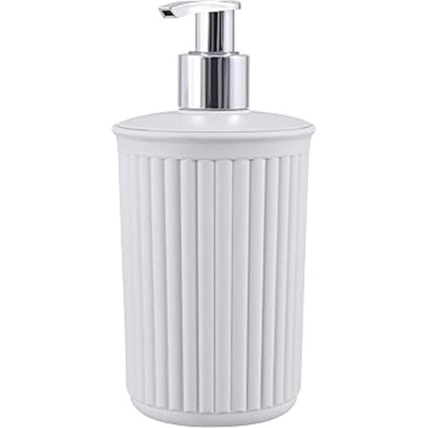 Superio Juego de accesorios de baño de plástico acanalado