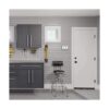 BESTTEN Placa de pared de metal decorativo de 3 bandas con