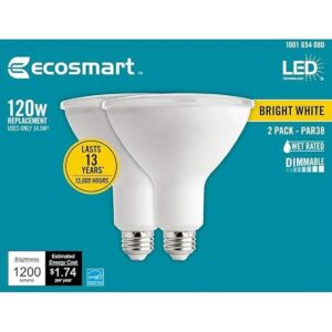 EcoSmart Bombilla LED de inundación PAR38 de energía_1