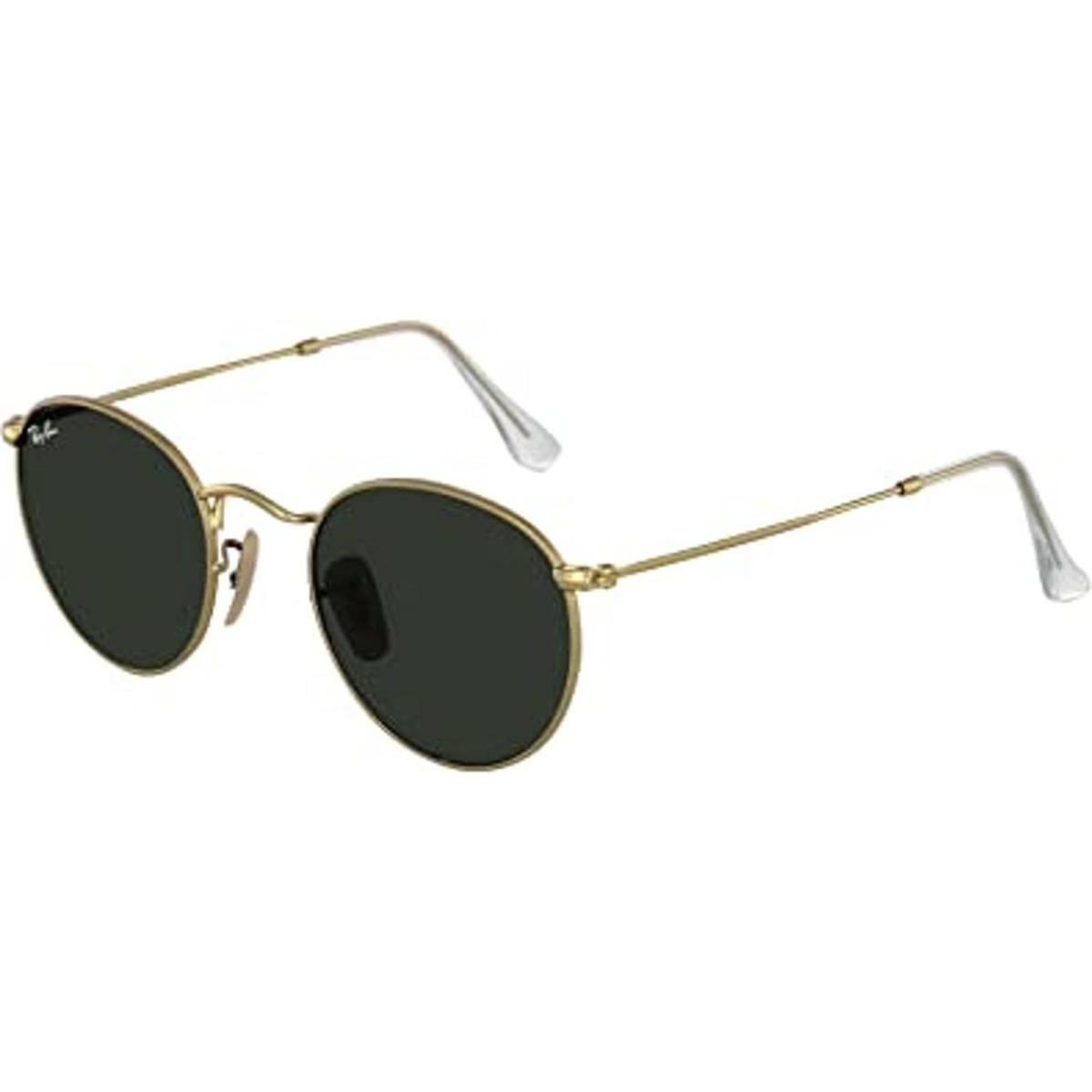 Ray Ban RB3447 Lentes de sol redondos de metal color 001