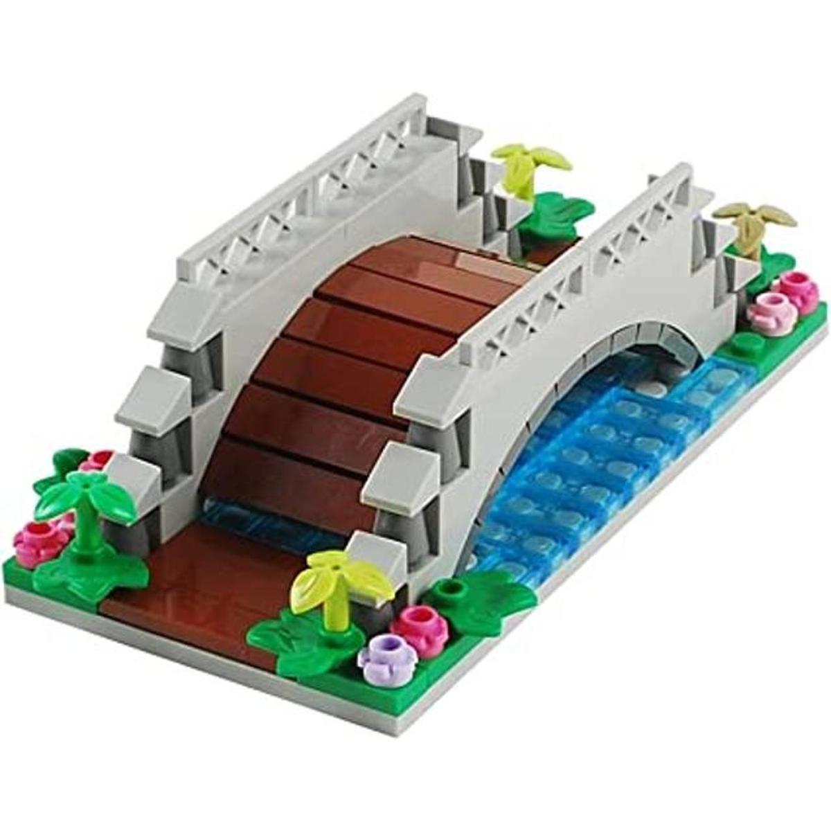 NW Arch Bridge Estanque Bloques de construcción Fuente