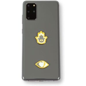 Pegatinas de metal con dijes para teléfonos celulares y_1