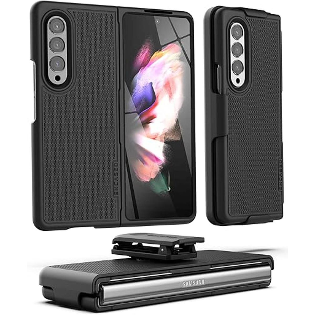 Encased DuraClip para Galaxy Z FOLD3 Funda con clip para