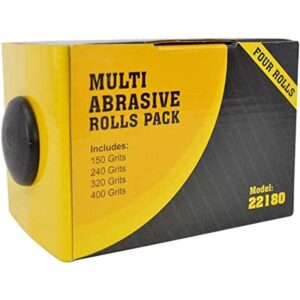 Big Horn 22180 Paquete de 4 rollos abrasivos_1