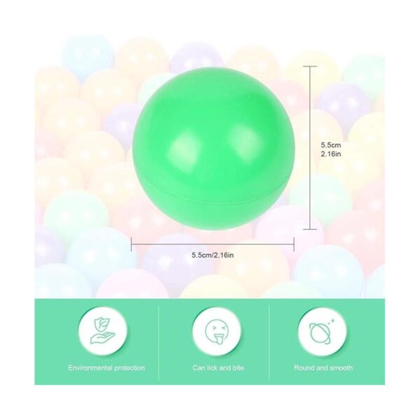 TrendBox 100 bolas coloridas de océano para bebés niños_5