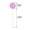 Lind Kitchen 200pcs cabeza plana botón costura recto_6