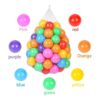 TrendBox 100 bolas coloridas de océano para bebés niños_2
