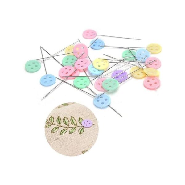 Lind Kitchen 200pcs cabeza plana botón costura recto_3
