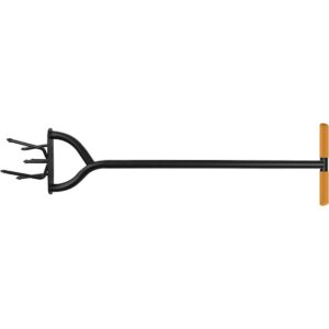 Fiskars 79906935J Timón de acero de mango largo de 40_1