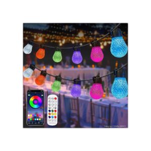 ZIZOCCI Tira de luces para exteriores de 51 pies_1