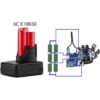 M12 12V 3.0Ah6.0Ah9.0Ah Reemplazo de la caja de la_2