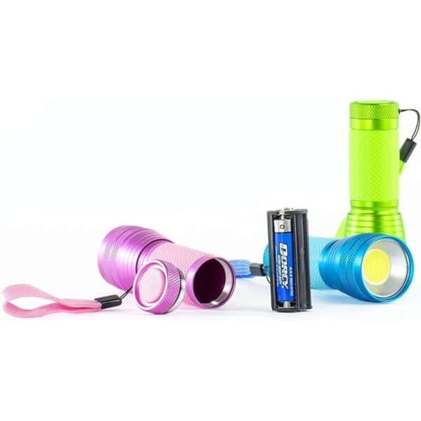 Linterna brillante con ledes Dorcy 414254 color azul