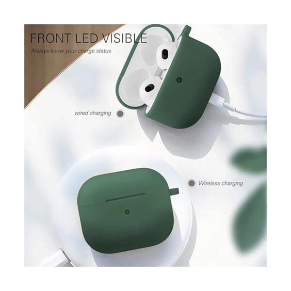 MITERV Funda protectora de silicona suave para Airpods 3_4
