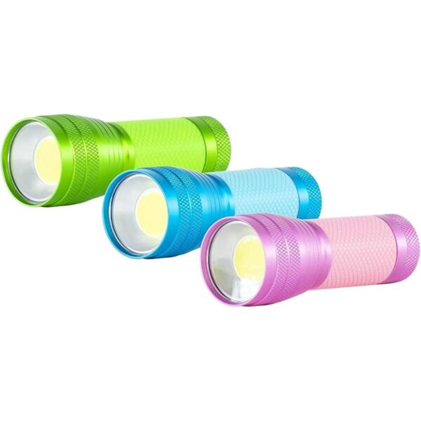 Linterna brillante con ledes Dorcy 414254 color azul