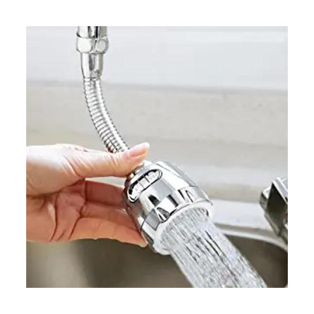 Accesorio para grifo de cocina giratorio de 360 antiplash