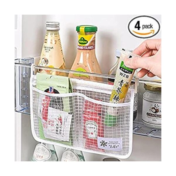 Juego de 4 organizadores de puerta de refrigerador bolsa_1