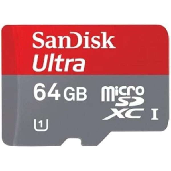 Tarjeta MicroSDXC Ultra SanDisk 64GB profesional_1